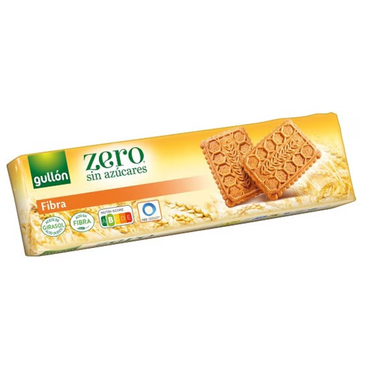 GULLON FR.ZAHAR BISC.CU FIBRE 170GR (16BUC/BAX) 8410376055801