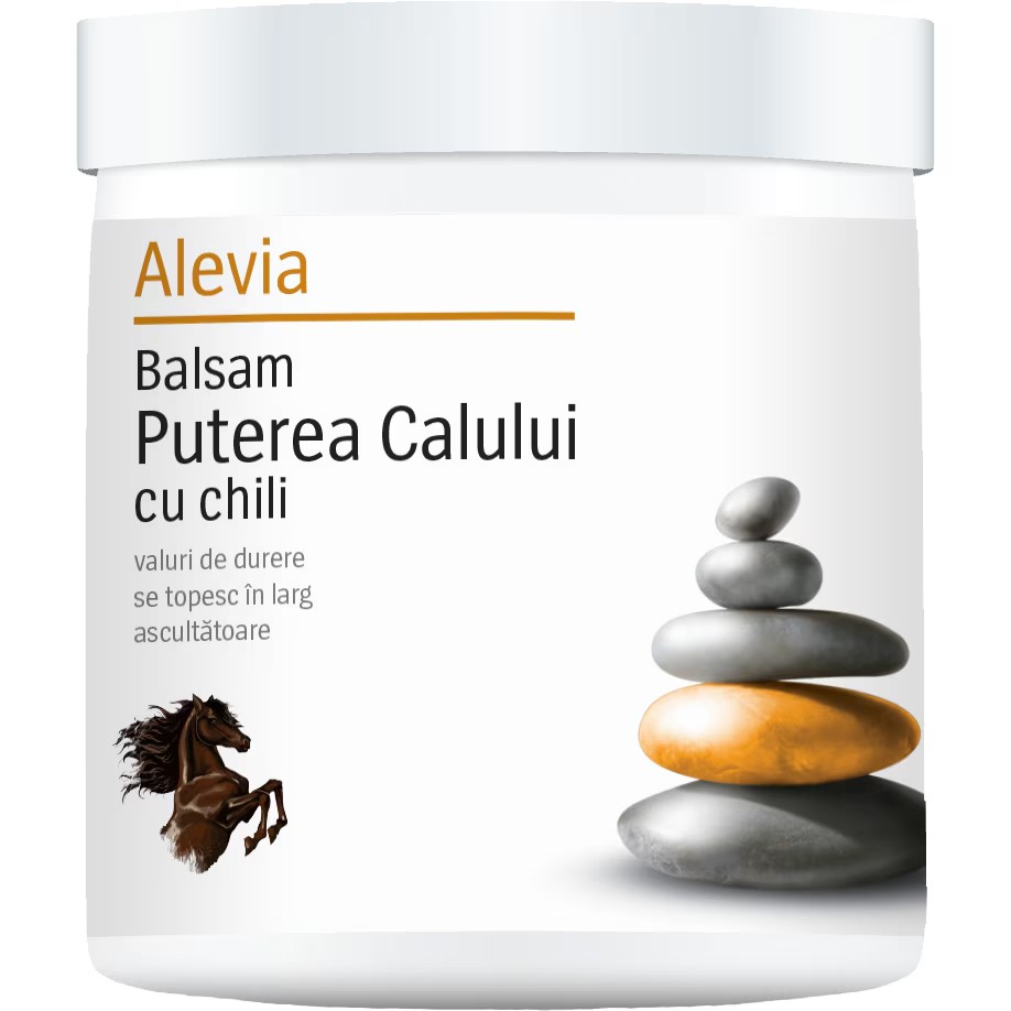 ALEVIA BALSAM PUTEREA CALULUI CU CHILI 250GR 6423602006920