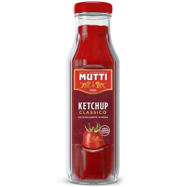 MUTTI -KETCHUP CLASSICO 100% POMODORO ITALIANO 300GR 8005110004674