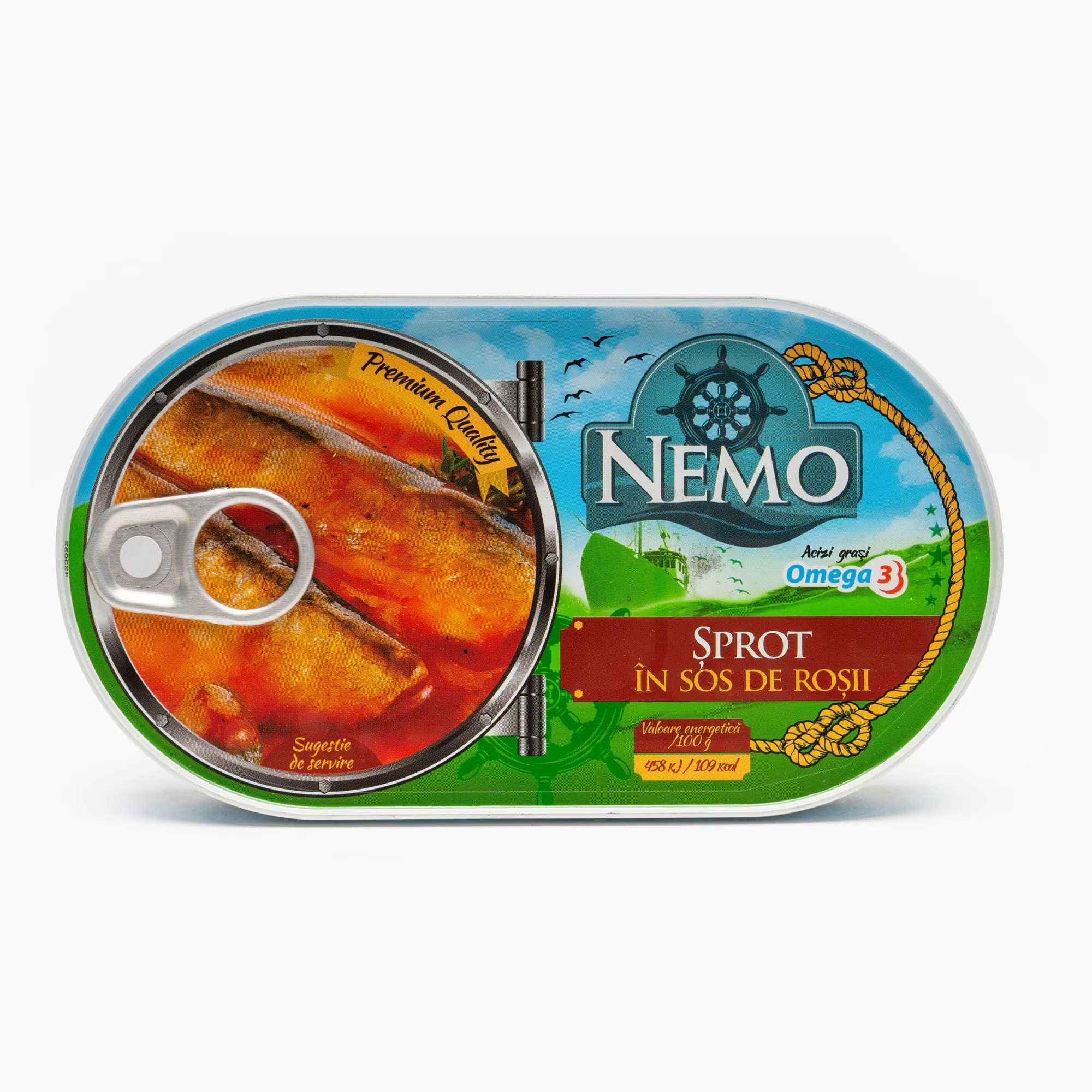 NEMO SPROT IN SOS DE ROSII 170GR 5941588005887