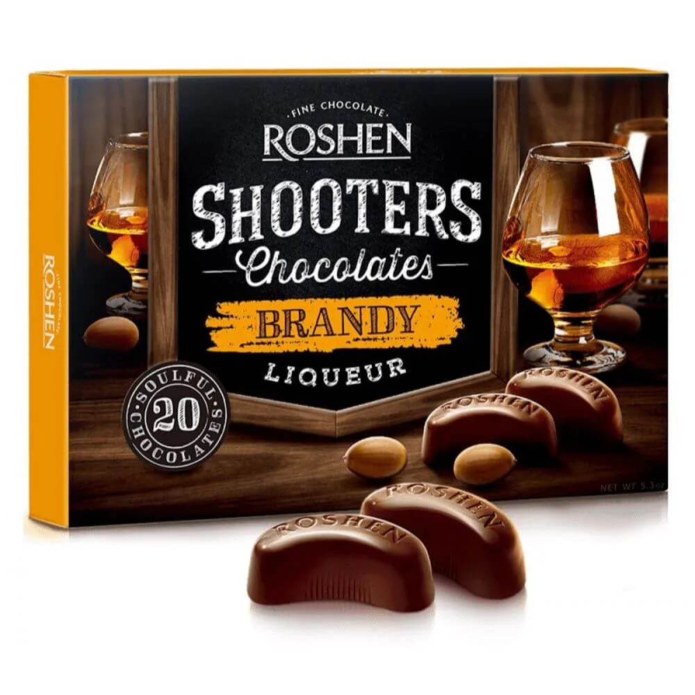 ROSH.SHOOTERS LICHIOR BRANDY 150GR 10BUC/BAX 4823077618918