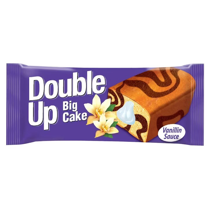 DOUBLE UP BIG CAKE PRAJITURA CU CREMA DE VANILIE 50GR 8692806122813