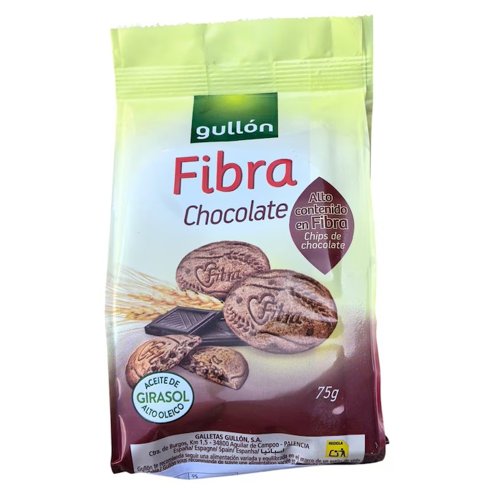 GULLON FR.ZAHAR MINI BISC.CU BUCATI CIOCOLATA 75GR (12BUC/BAX) 8410376064070