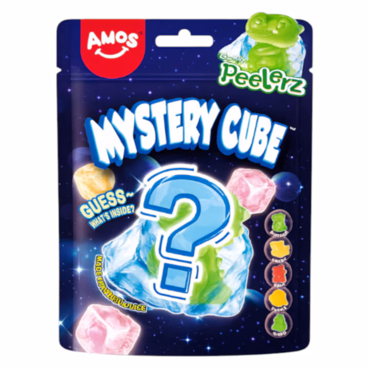 CANDY PEELERZ GUMMY MISTERY CUBE 65GR (24BUC/BAX) 6936756288611