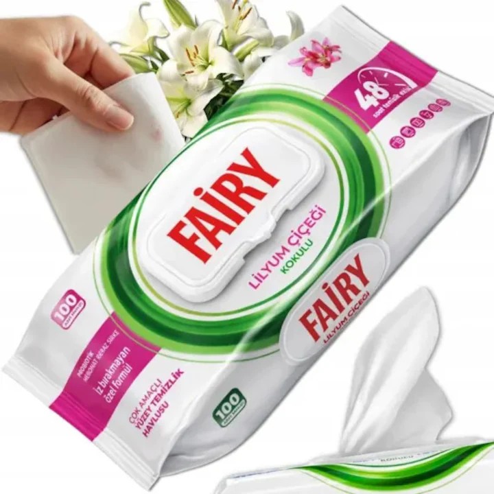 FAIRY SERVETELE UMEDE PT SUPRAFETE DIVERSE SORTIMENTE (12BUC/BAX) 8681554635485