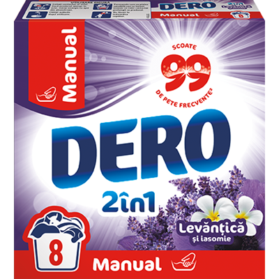 DERO 2 IN 1 LAVANDA 400GR CUTIE 8720181612077
