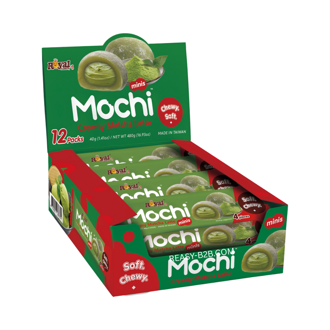 MOCHI MINI CREAMY MATCHA LATTE 40GR (12BUC/CUT) 4711931037732