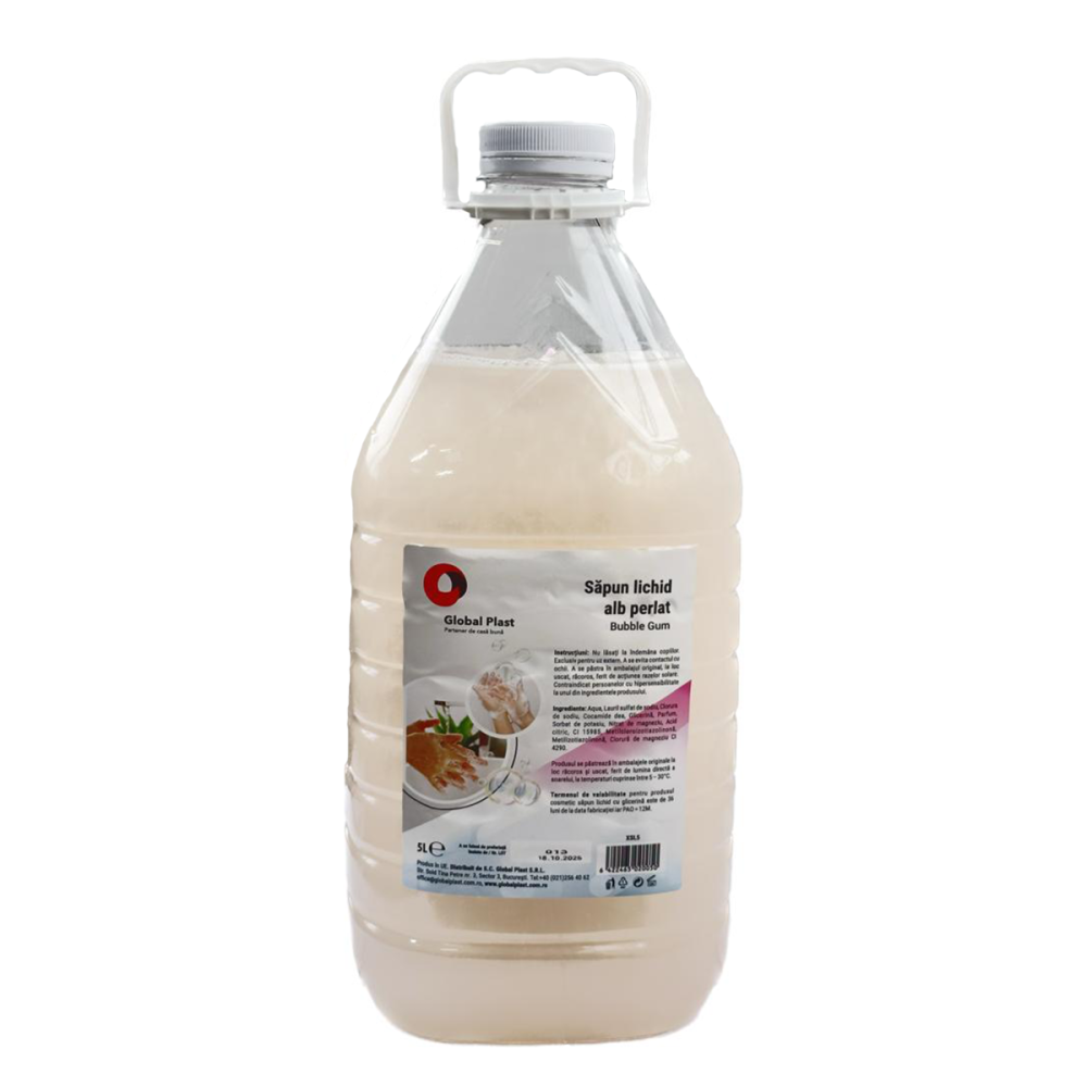 SAPUN LICHID PERLAT BUBBLE GUM 5L 6422465020050