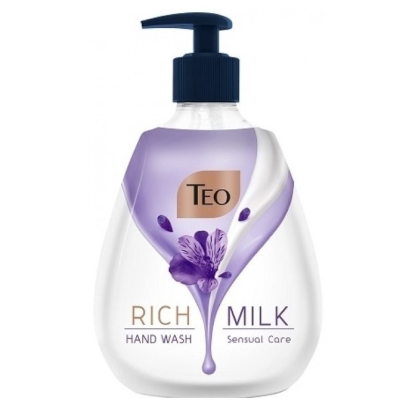 SAPUN LICHID TEO MILK RICH SENZUAL 400ML (12BUC/BAX) 3800024045158