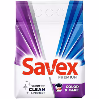 SAVEX DETERGENT PUDRA AUTOMAT 2KG COLOR&CARE 20SP 3800024022968