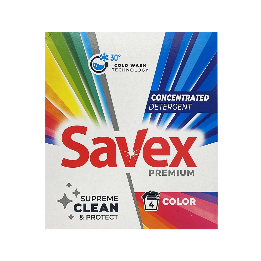 SAVEX DETERGENT PUDRA AUTOMAT 320G COLOR 4SP 3800024049750
