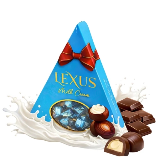 LEXUS BOMB. TRIUNGHI CU LAPTE 120GR (18BUC/BAX) 8684154701161