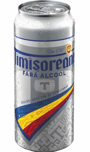 BERE TIMISOREANA FARA ALC. DOZA 0.5L SGR (24BUC/BAX) 5942016307245
