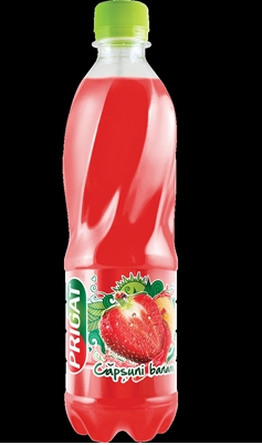 PRIGAT STRAWBER BANANA 500ML 12X DRS NEW 5942204005069