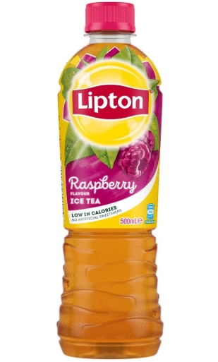 LIPTON RASPBERRY 500ML PET 12X DRS NEW 5942204005908