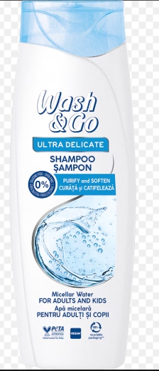 WASH&GO SAMPON DELICATE  360ML (6BUC/BAX) 8008970057224
