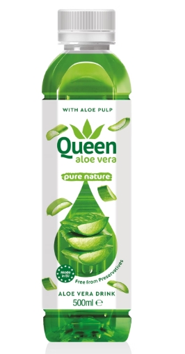 QUEEN ALOE VERA NATUR 0.5L SGR (12BUC/BAX) 5942328300576