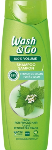 WASH&GO SAMPON NETTLE 360ML (6BUC/BAX) 8008970056838