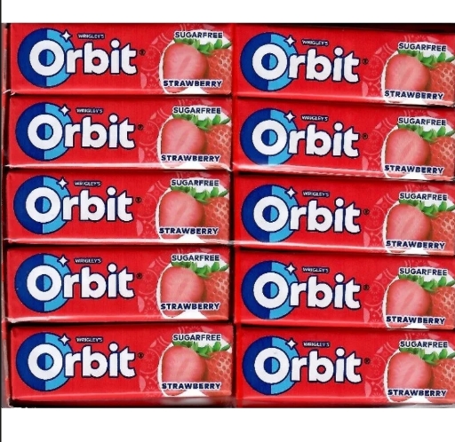 ORBIT STRAWBERRY PELLETS (30BUC/PAC) 4009900380126