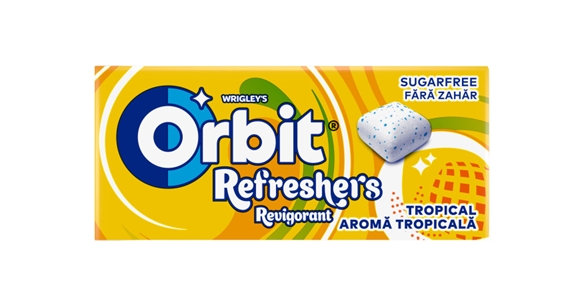 ORBIT REFRESHER TROPICAL 9G (12BUC/PAC) 4009900540575
