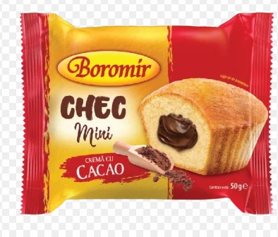 BOROMIR MINI CHEC LAPTE&CIOCOLATA 50GR (13BUC/CUT) 5941300013855