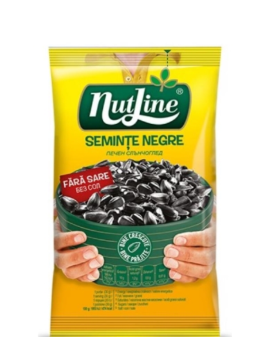 NUTLINE SEMINTE FLS.NEGRE FARA SARE 40GR (18BUC/BAX) 15941448003296