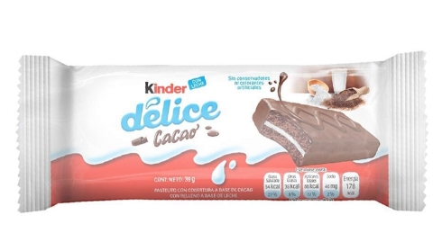 KINDER DELICE T1X20 CACAO 8000500267042