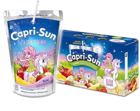 CAPRI-SUN JUNGLE UNICORN-FAIRY DRINK 200ML (10BUC/CUTIE) 4000177170717