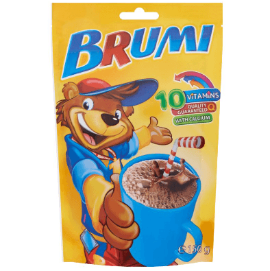 BRUMI CACAO PLICULETE 150GR (10BUC/BAX) 5900909000512