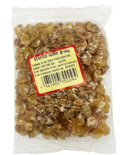 STAFIDE AURII 100G (15BUC/CUTIE) 5941337320780