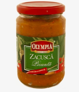 OLYMPIA ZACUSCA DE VINETE BORCAN PICANTA BORCA 314ML 5941466002892