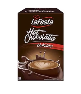 LA FESTA HOT CHOCOLATTA CLASSIC 250GR (10BUC/CUTIE) 5900910000037