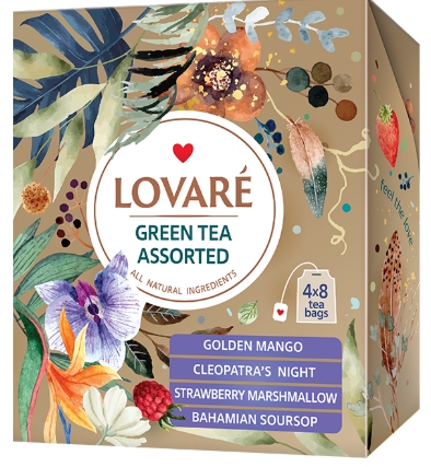 LOVARE CEAI GREEN ASSORTED 4820198879655