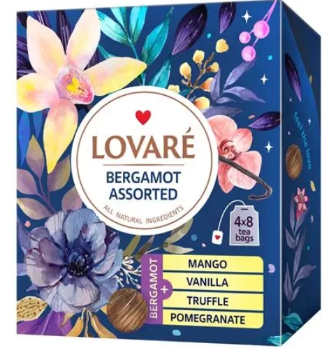 LOVARE CEAI BERGAMOT ASSORTED 4820198879822