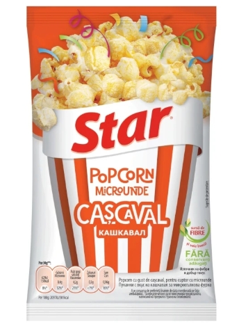 STAR POPCORN CHEESE 80G/18 80gr 5941000030763
