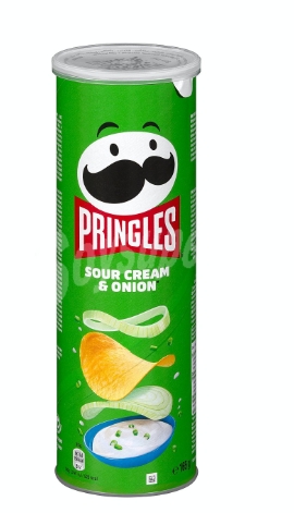 PRINGLES SOUR CREAM&ONION 165GR ( 19 BUC ) 5053990127740