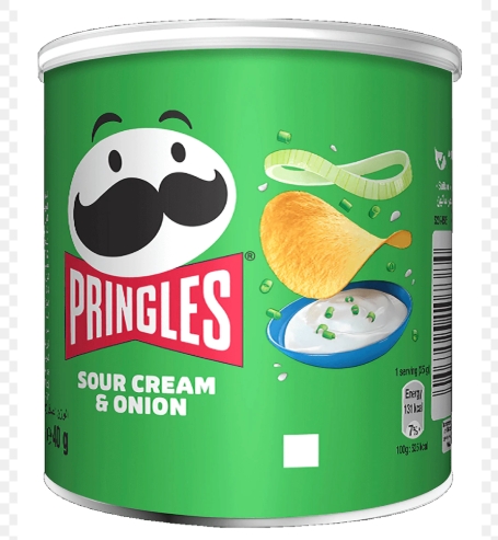PRINGLES SOUR CREAM&ONION 40GR SMALL (12 BUC ) 5053990107384