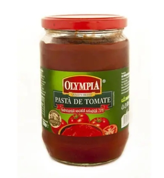 OLYMPIA PASTA TOMATE  24% 580GR (6BUC) 5941466001437