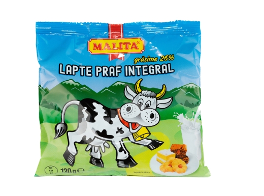 LAPTE PRAF INTEGRAL 26% MALITA 130GR(40BUC) 5941179004336