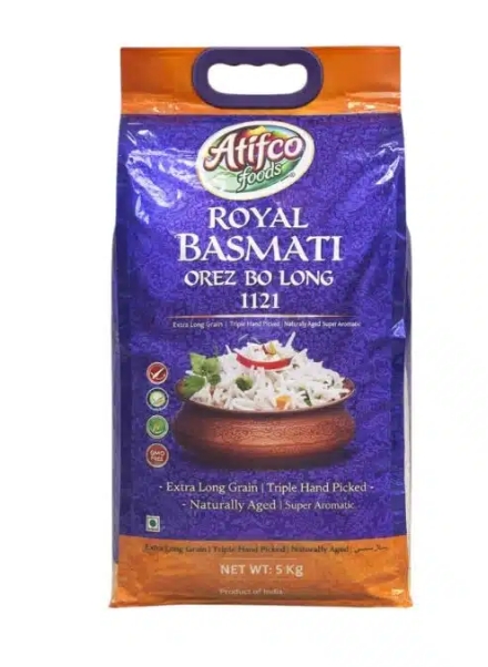 OREZ ATIFCO BASMATI 5KG 5941905077955