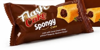 FLASH CAKE SPONGE CACAO 35GR (24BUC/BAX) 6223013845756