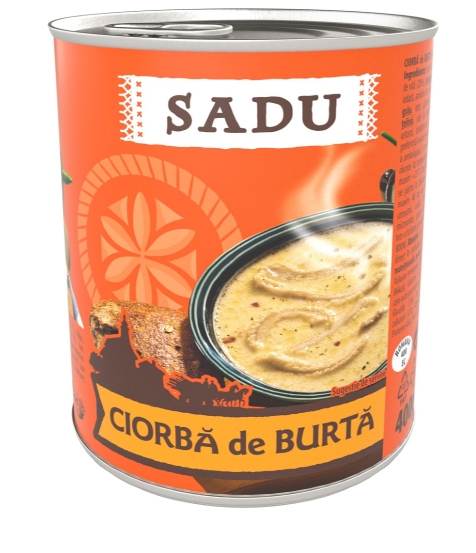 CIORBA DE BURTA SADU 400GR (6BUC) 5941341010288