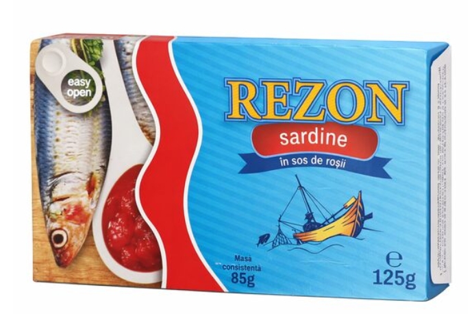 REZON SARDINE SOS TOMAT 125G 5940029647419