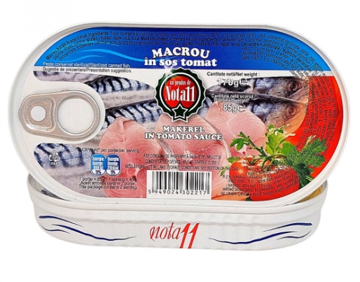 MACROU FILE SOS TOMAT 170GR NOTA 11  15BUC/BAX 5949024300923