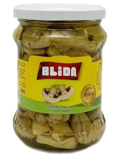 CIUPERCI TAIATE 500ML BLIDA 8BAX 741031150844
