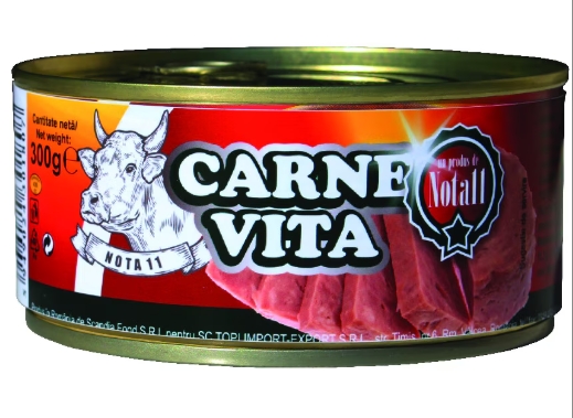 CONSERVA CARNE DE VITA 300GR NOTA 11 (6BUC) 5949024302408