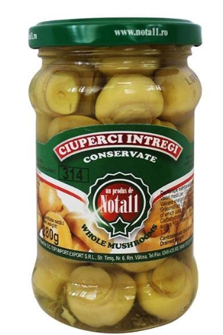 CIUPERCI  314ML  INTREGI  NOTA 11  10/bax 5949024300022