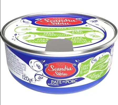 PATE SIBIU PORC 120G(6 SET) 5941341002276