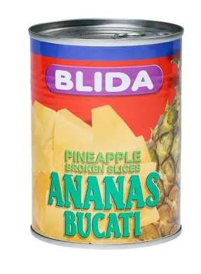 ANANAS BUCATI 565G BLIDA (24BUC/BAX) 5941484000617