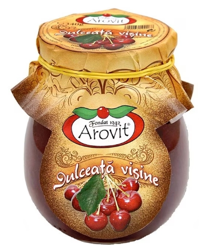 AROVIT DULCEATA VISINE 335g (6BUC/BAX) 6420264109068